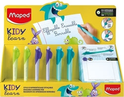 Bolígrafo borrable Kidy Learn Magic MAPED pack 18 unidades