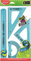 Estuche de dibujo MAPED con reglas flexibles surtidas