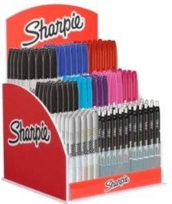 Expositor rotuladores Sharpie permanentes y bolígrafos gel Sharpie