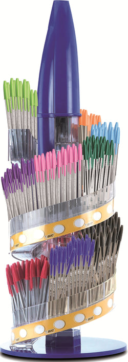 Bolígrafos Bic Cristal Family II surtidos en expositor Imagen principal del producto