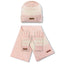 Conjunto 3 piezas mujer rosa jaspeado Caramelo
