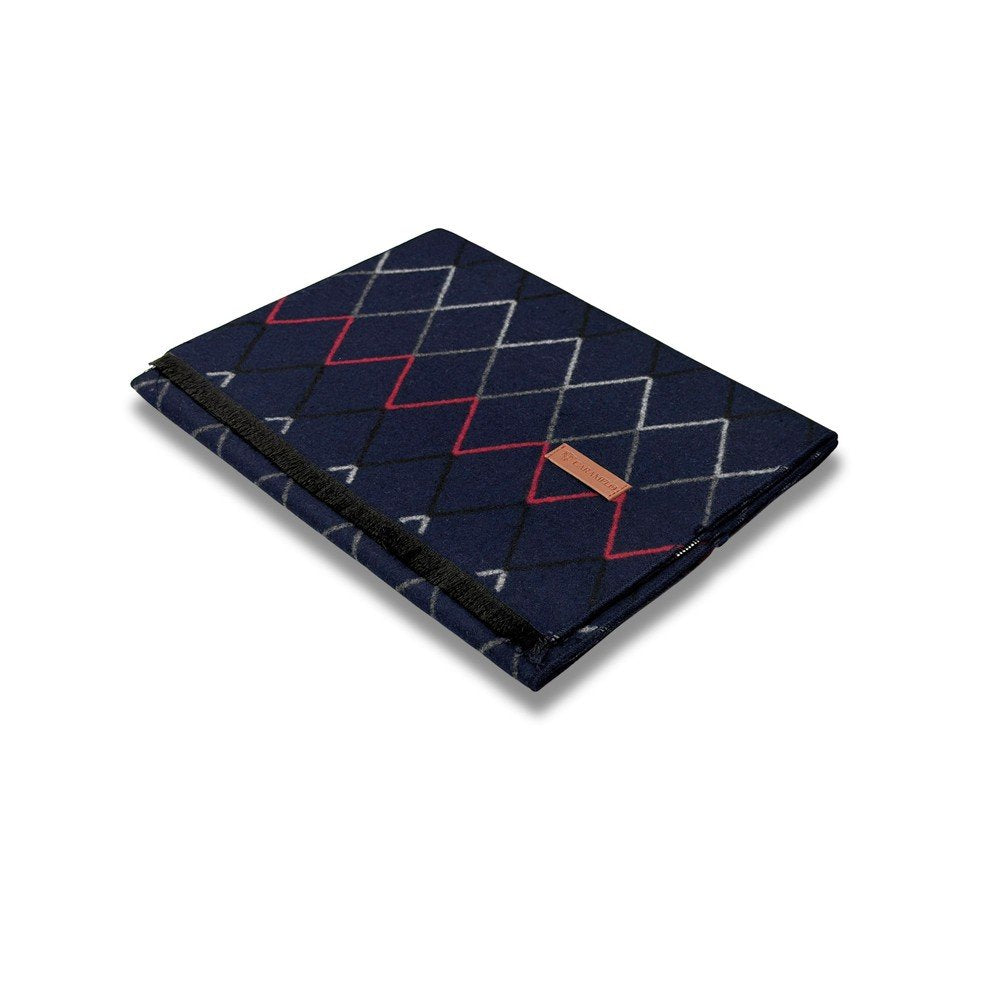 Bufanda hombre estampada greca Caramelo Travel Fantasy