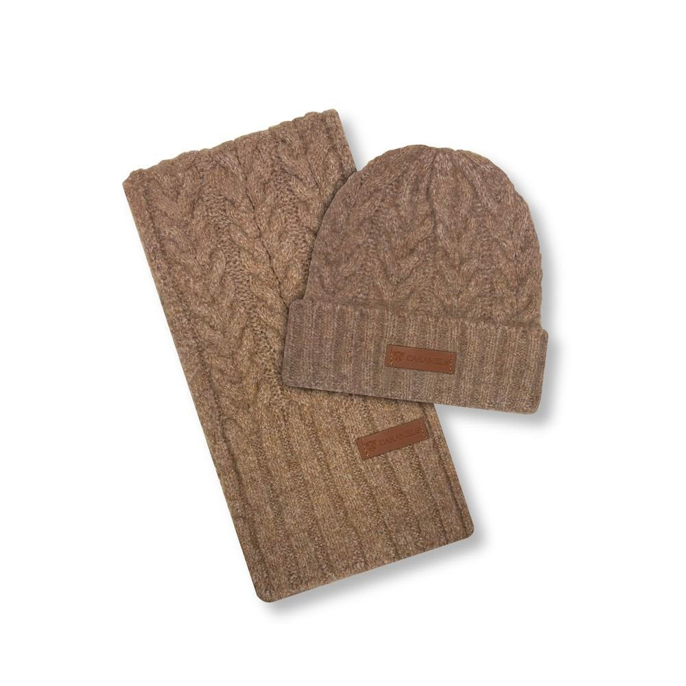 Conjunto Gorro y Bufanda Niño Caramelo Travel Fantasy Imagen principal del producto