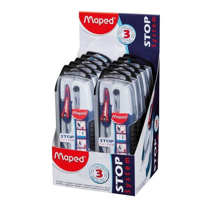 Exp 10 compases stop system con adaptador universal