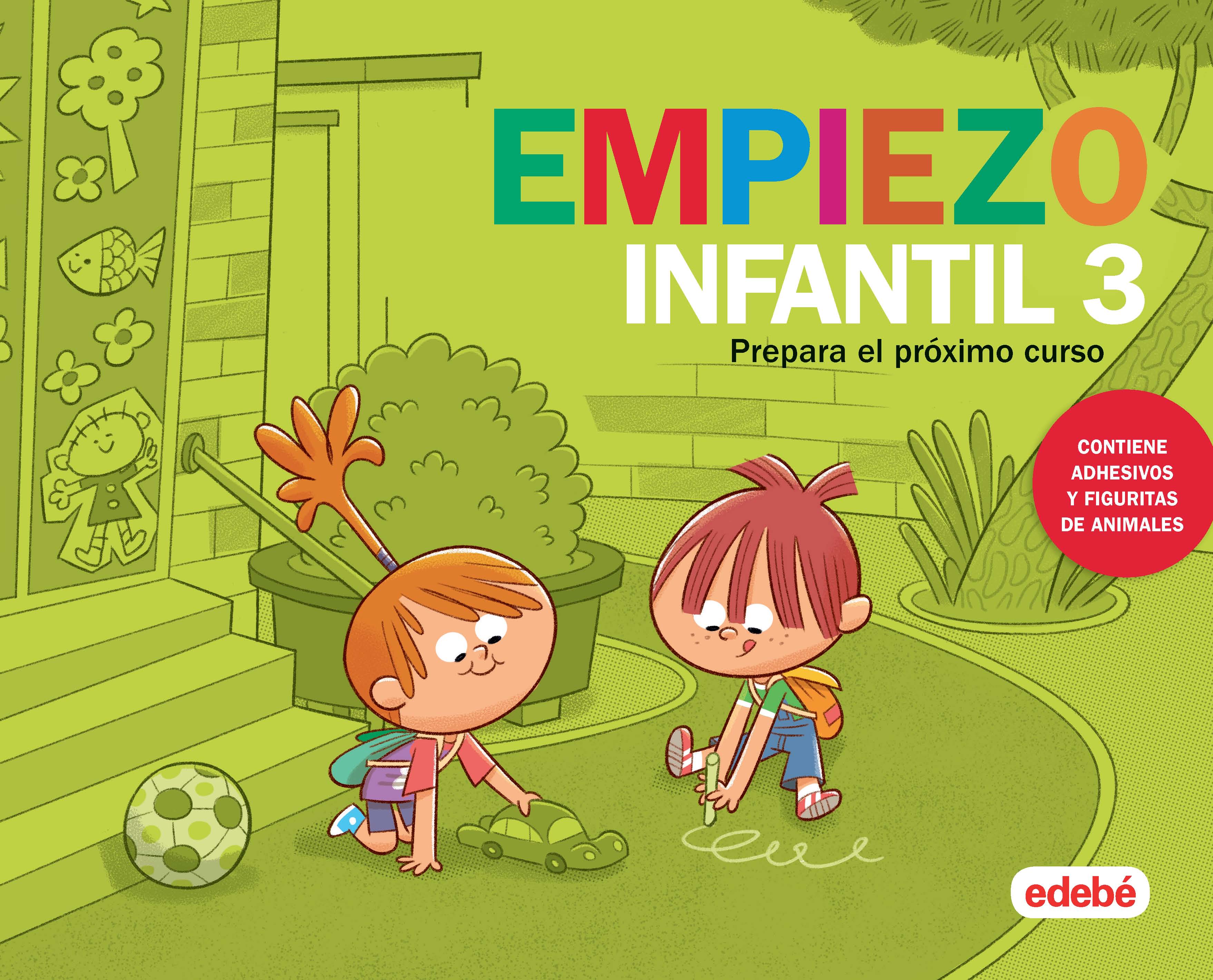 Empiezo Infantil 3: Prepara el Próximo Curso (contiene Adhesivos y Figuritas de Animales) Imagen principal del producto