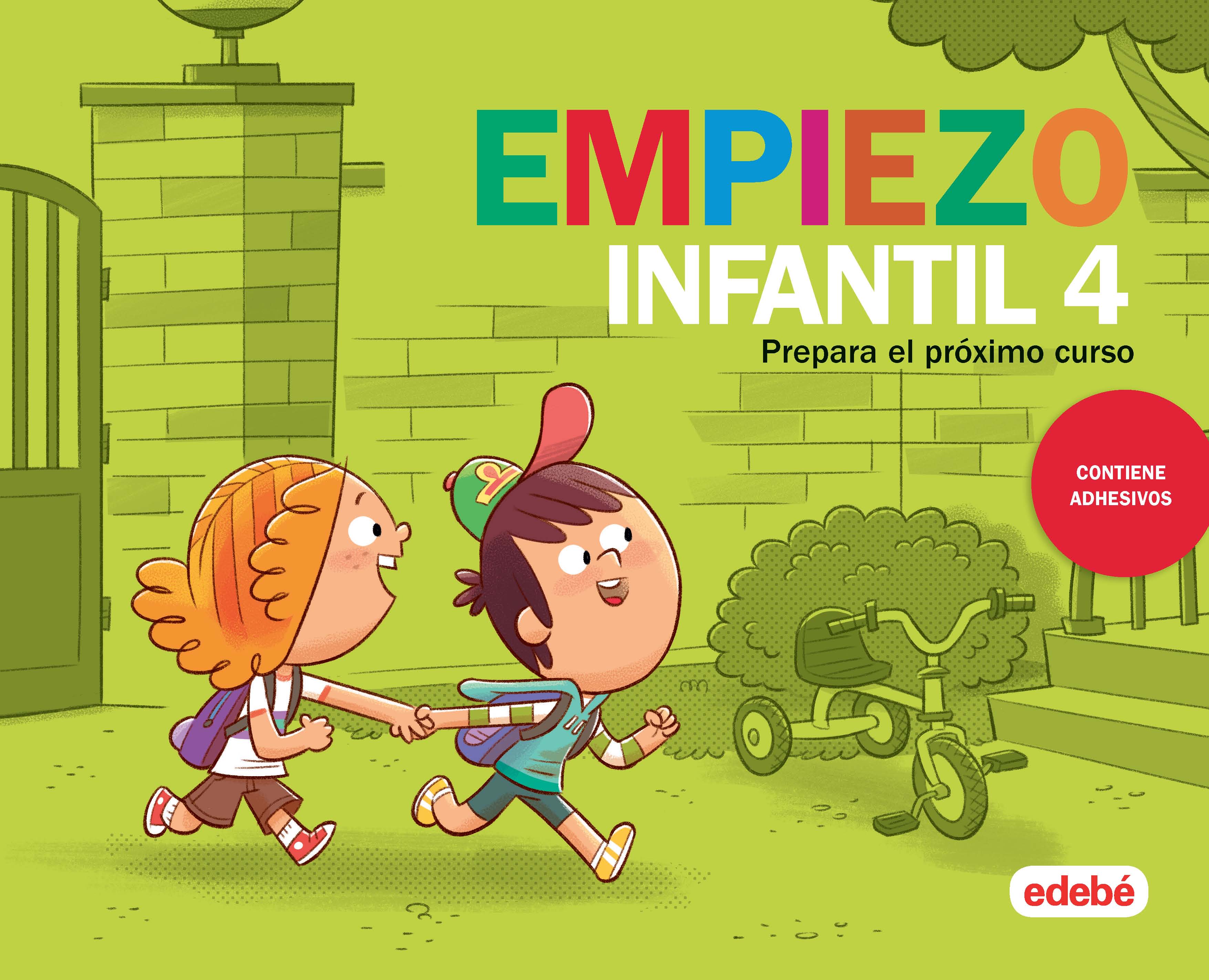 Empiezo Infantil 4: Prepara el Próximo Curso (contiene Adhesivos)