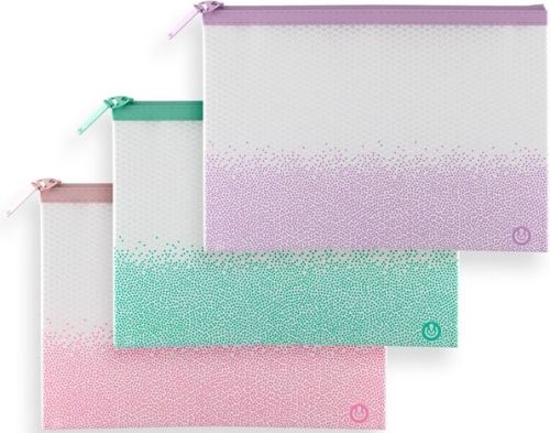 Paq/6 Bolsa Cremallera A5 Eva Bag Serie Sense Colores Surti