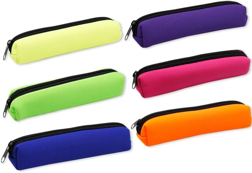 Paquete de 24 Portatodos simples en neopreno colores surtidos POESSA