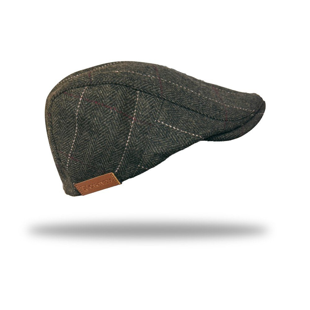 Gorra con visera hombre cuadros Caramelo Travel Fantasy