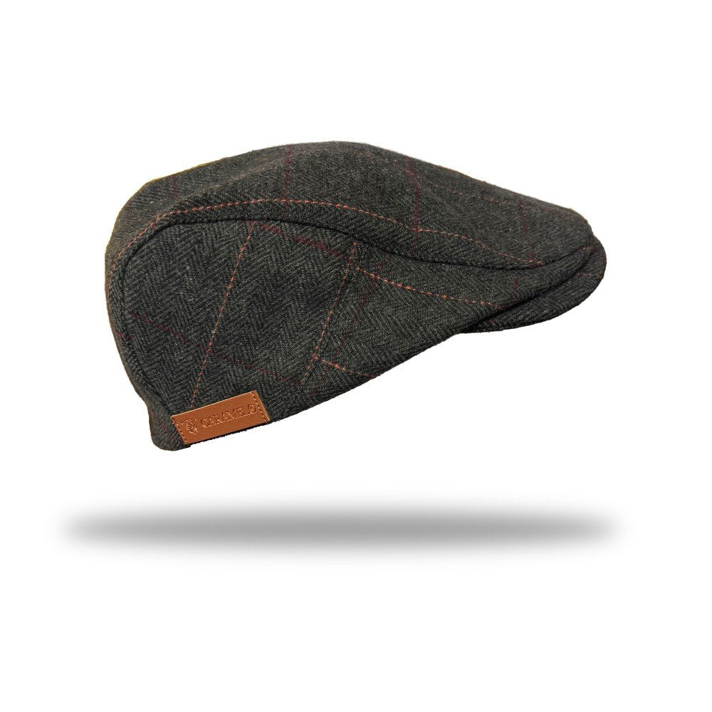 Gorra con visera hombre cuadros Caramelo Travel Fantasy