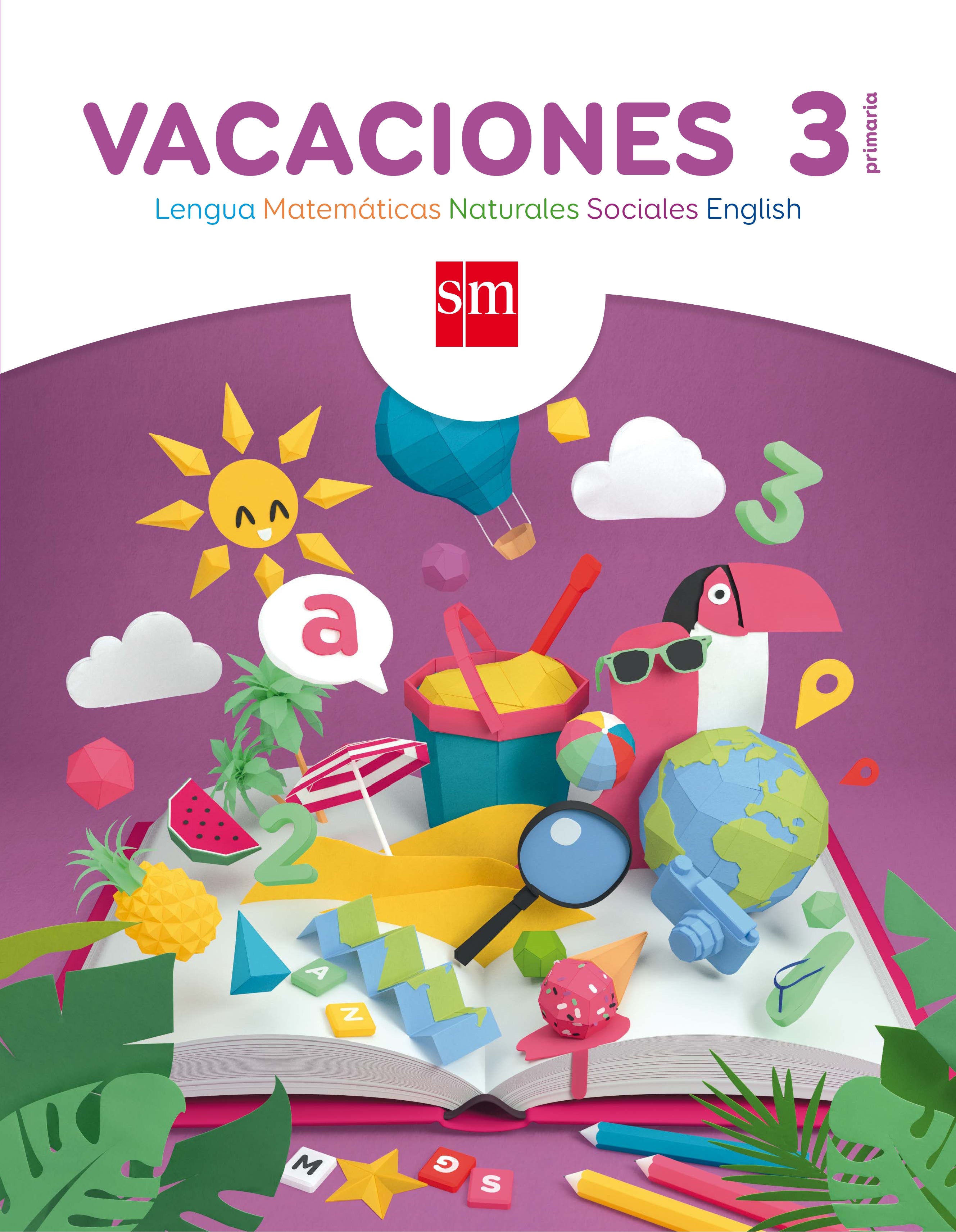 Vacaciones. 3 Primaria. Aa. Vv. (EDICIONES SM) 9788467592825 Imagen principal del producto