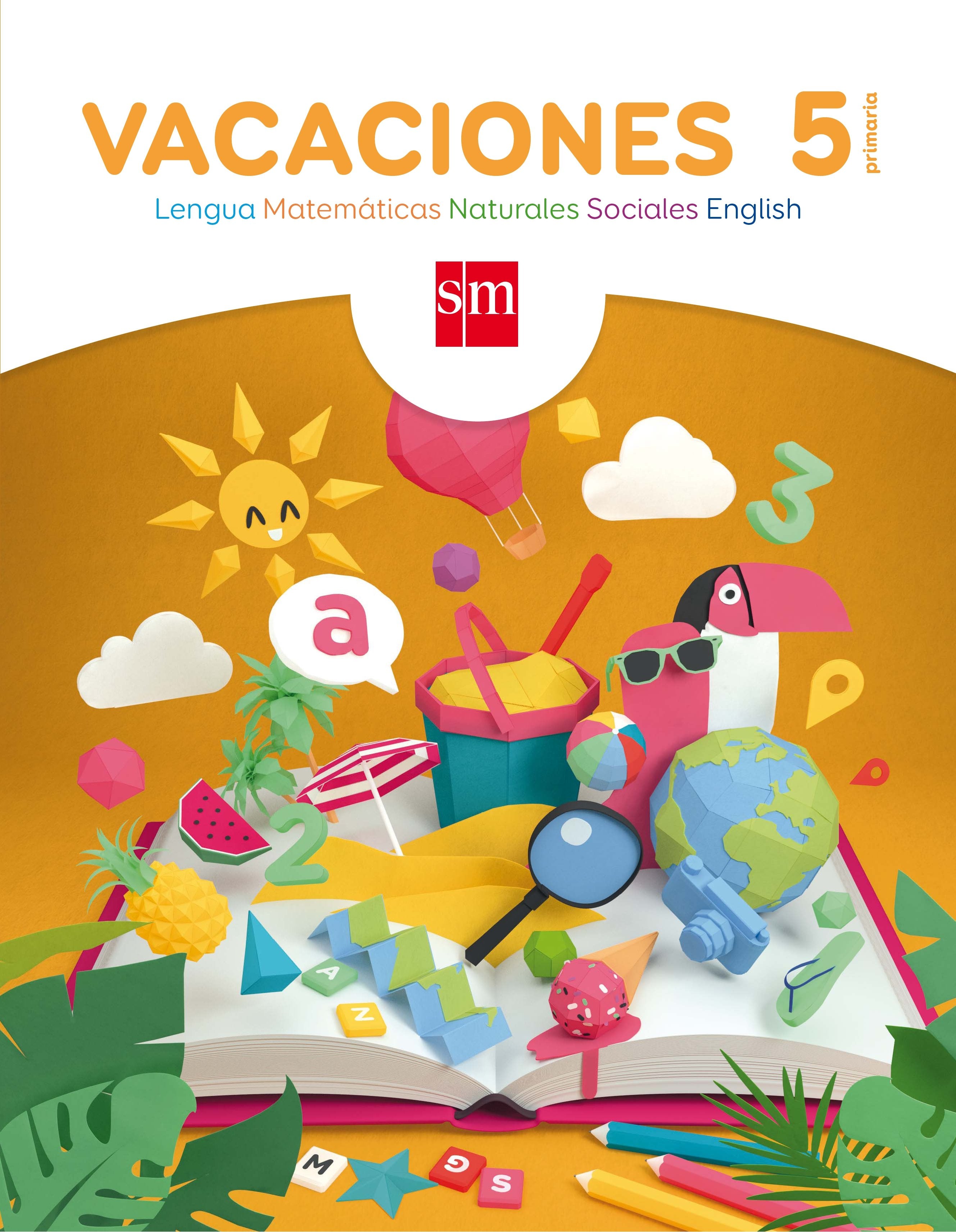 Vacaciones. 5 Primaria. Aa. Vv. (EDICIONES SM) 9788467593044 Imagen principal del producto