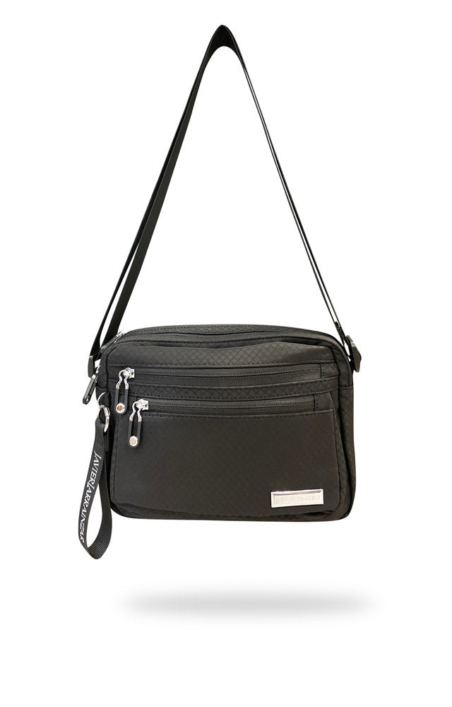 BOLSO CUADRADO MUJER JAVIER LARRAINZAR NEGRO | TRAVEL FANTASY | 1 UNIDAD | 1806240000041