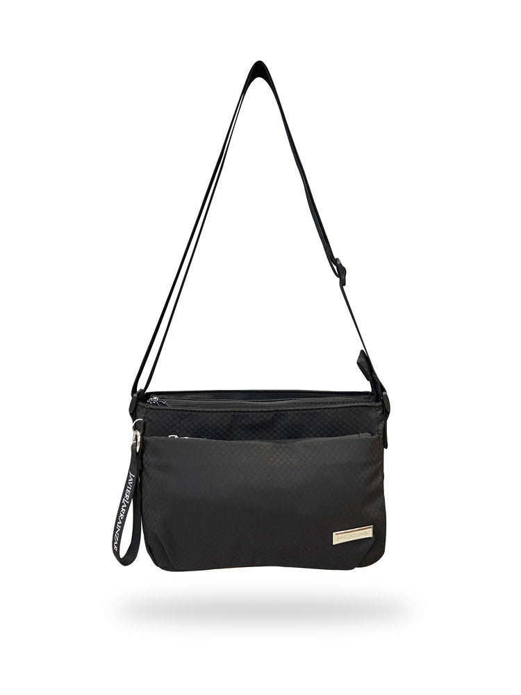 BOLSO MUJER CON ASA JAVIER LARRAINZAR NEGRO | TRAVEL FANTASY | 1 UNIDAD | 1806240000072 Imagen principal del producto