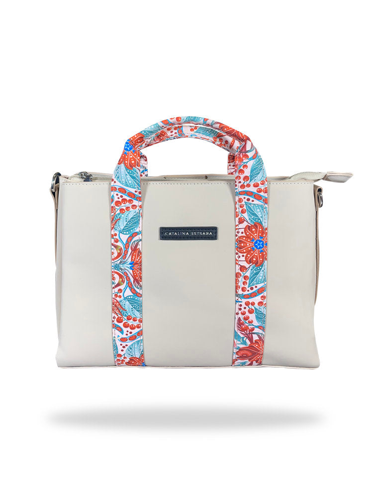 BOLSO RECTANGULAR CATALINA ESTRADA FRIJOL | CARAMELO TRAVEL FANTASY | 1 UNIDAD | 1812202400057 Imagen principal del producto