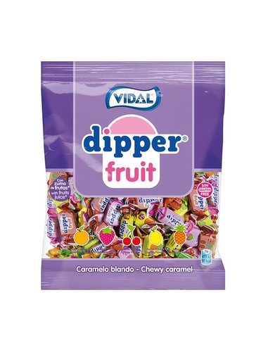 Dipper Fruit 70 g Caramelos Blandos Sabor Fruta Surtida Vidal Golosinas