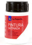 C/6 bote 35ml pintura satinada la pajarita color blanco base latex