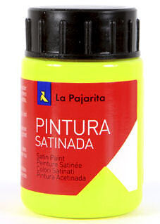 C/6 Bote Pintura Satinada La Pajarita Amarillo Oxido 35 ml Imagen principal del producto
