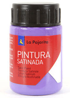 C/6 bote pintura satinada la pajarita violeta base latex