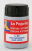 C/6 bote pintura satinada La Pajarita azul porcelana La Pajarita