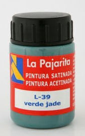 Pintura Pajarita Verde Jade 35 ml Marca Pajarita Imagen principal del producto