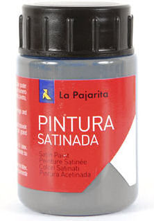 C/6 Bote Pintura Satinada La Pajarita Gris La Pajarita