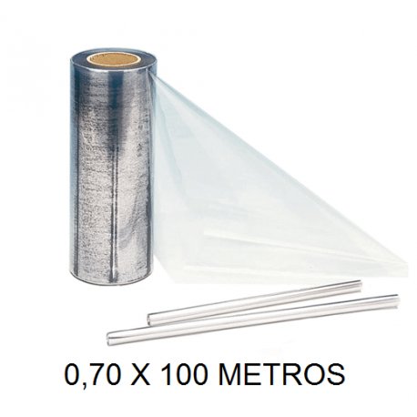Forralibros Bobina Plástico 0,70 x 100 cm Renolit