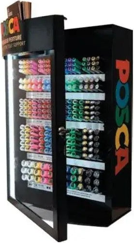 Expositor sobremesa 281 Macador Uni-Posca surtidos Marca Posca