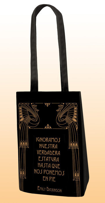 Bolsa Tela Emily Dickinson Fabiola Garrido