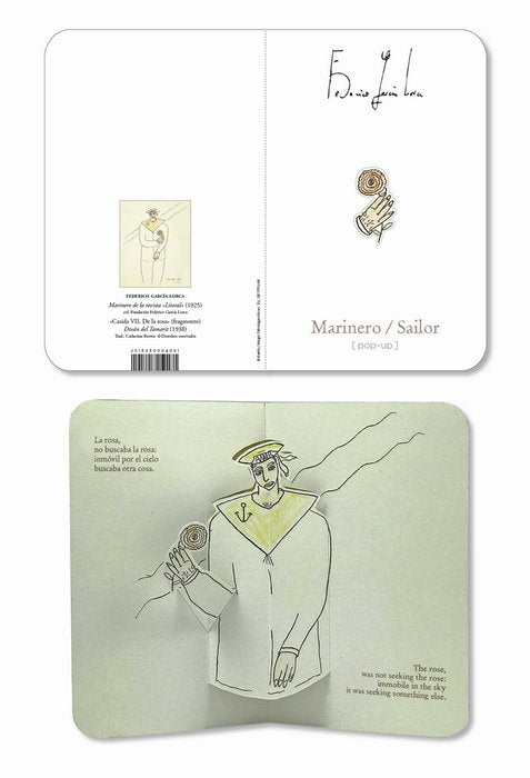 MARINERO POP UP FEDERICO GARCIA LORCA | FABIOLA GARRIDO,ESTUDIO | 1 UNIDAD | 2018080004014 Imagen principal del producto