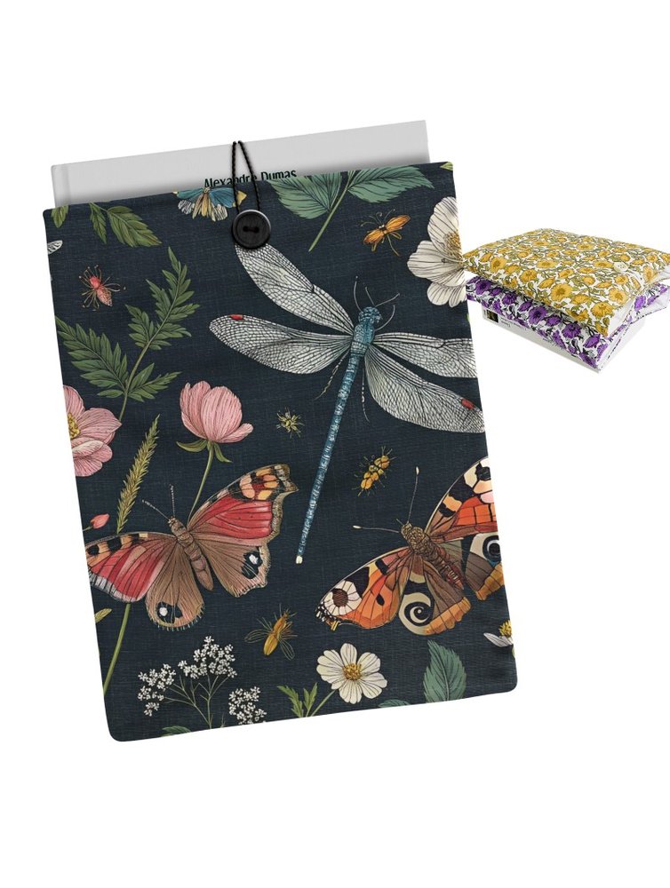 Funda libro mariposas Campo das Redes