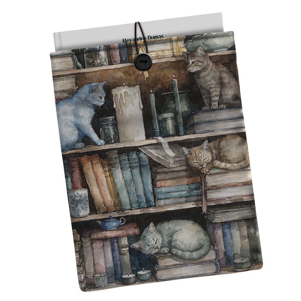 Funda Libro Libreria Gatos Campo Das Redes Imagen principal del producto