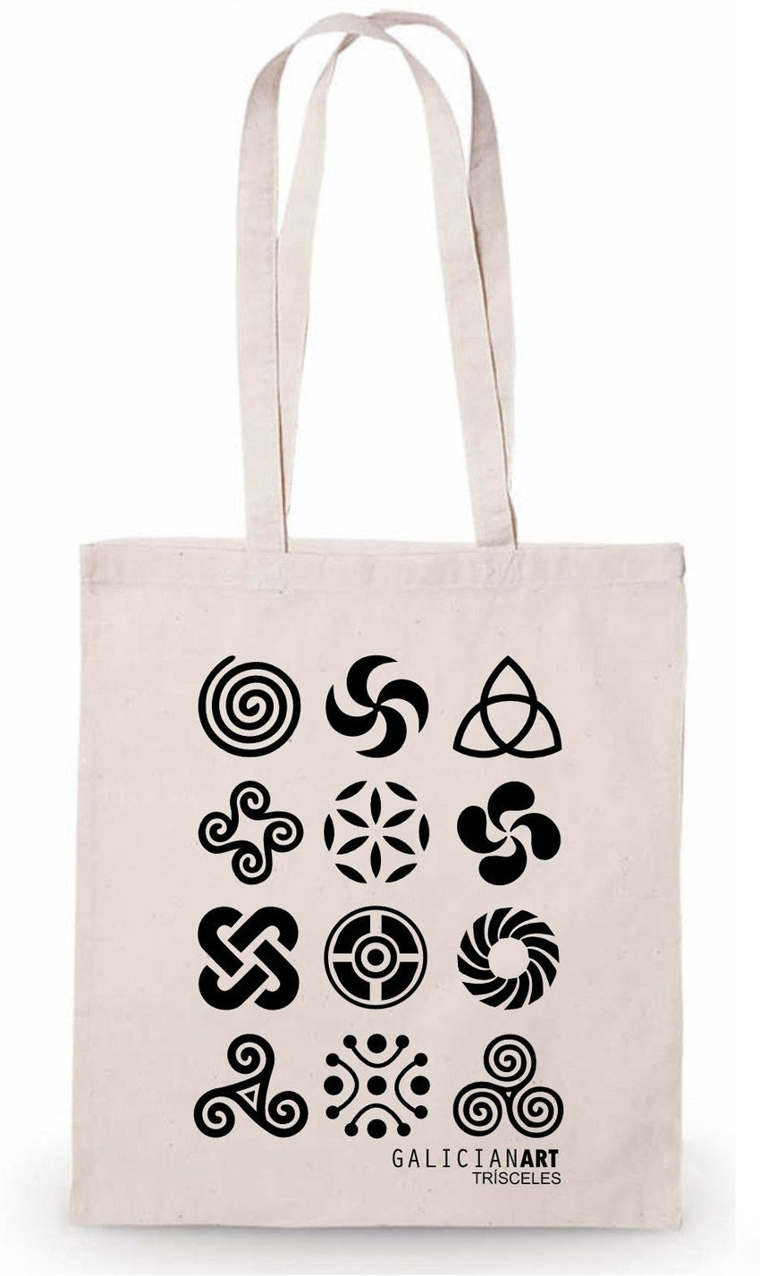 Bolsa Trisceles Galician Art Natural CAMPO DAS REDES