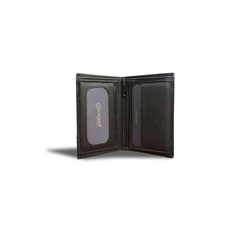 Cartera Kronos piel hombre Granada negro