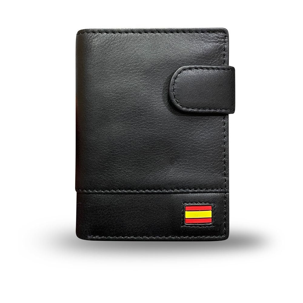 Cartera piel hombre Kronos Granada negro