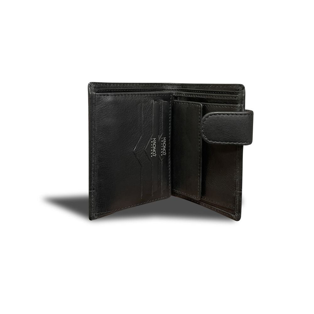 Cartera piel hombre Kronos Granada negro