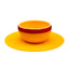 BOL Y PLATO SOMBRERO DE PAJA ONE PIECE | ABYSSE | ENVASE 2 UDS. UNIDAD | 2366536109876