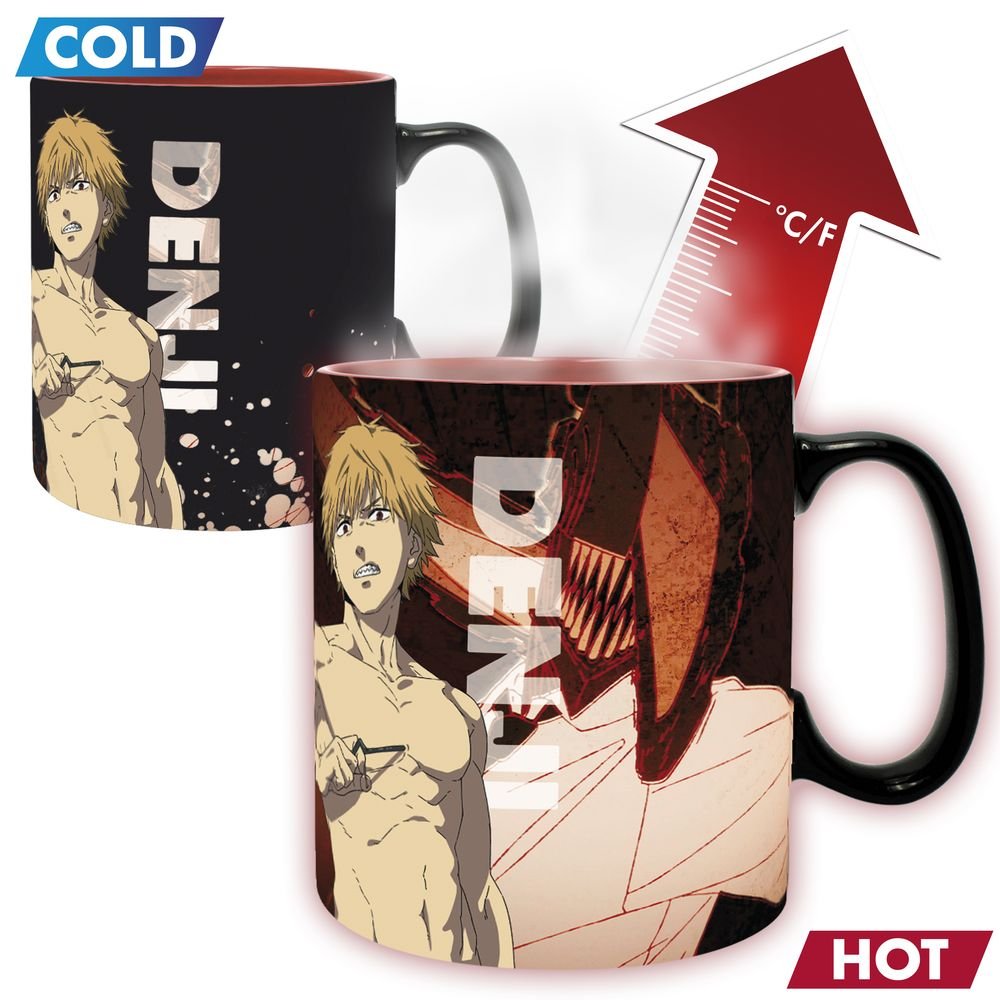 TAZA CAMBIO DE CALOR 460ML- DENJI & AKI CHAINSAW MAN | ABYSSE | 1 UNIDAD | 2366536115501 Imagen principal del producto