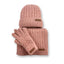 Conjunto bufanda gorro y guantes mujer Caramelo Rosa marca Caramelo Travel Fantasy