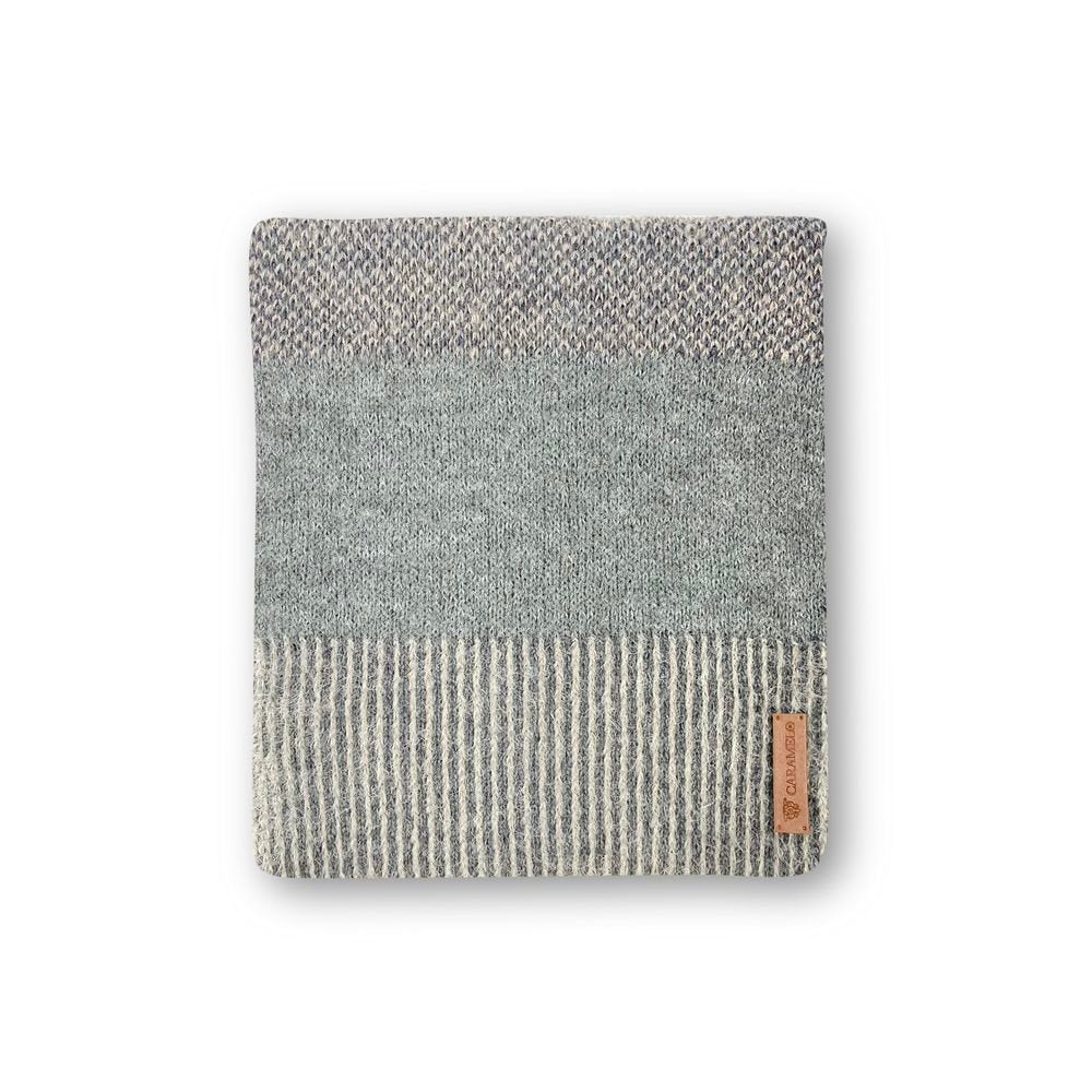 Cuello mujer caramelo gris rayado marca Caramelo Travel Fantasy Imagen principal del producto