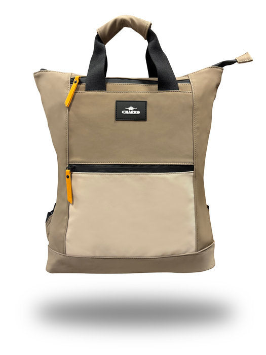 MOCHILA UNISEX CHARRO WORK TAUPE | CLAVE DE SOL BAGS S,L Imagen principal del producto