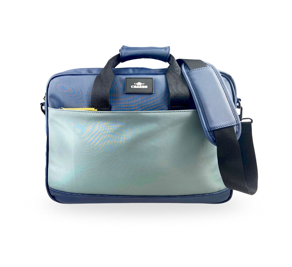 PORTAORDENADOR UNISEX CHARRO WORK AZUL | CLAVE DE SOL BAGS S,L Imagen principal del producto