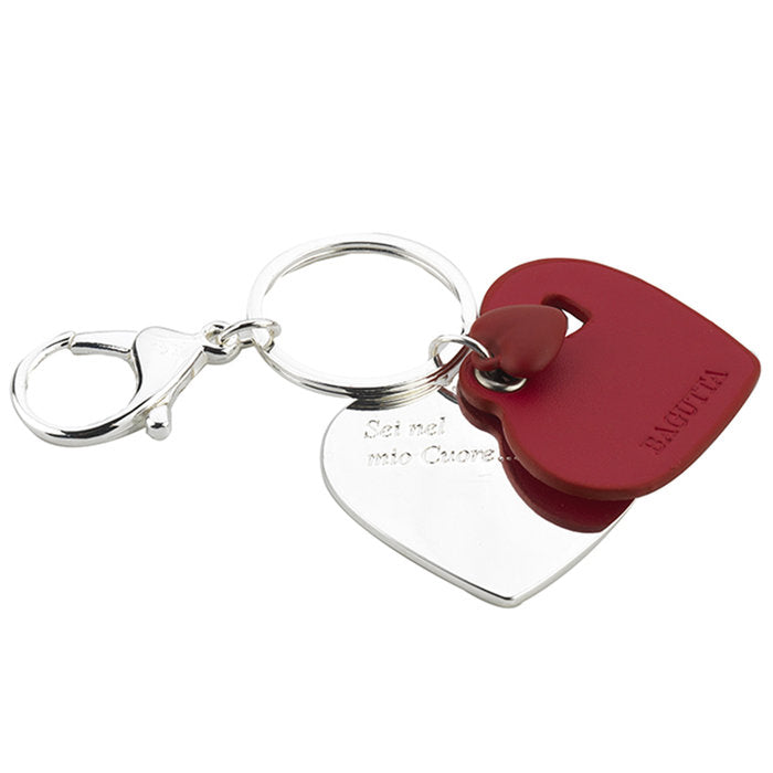LLAVERO CORAZON ROJO ENAMORADOS - SEI NEL MIO CUORE | BAGUTTA | 1 UNIDAD | 3000000080986