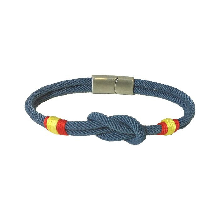 PULSERA NYLON KRONOS AZUL CLARO CON CIERRE METALICO | TRAVEL FANTASY KRONNOS | 1 UNIDAD | 3005210000878 Imagen principal del producto