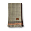 Bufanda Mujer Caramelo Beige Cuadros con Flecos Marca Caramelo Travel Fantasy