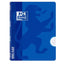 Paq/10 libreta openflex a4 48h 90g cuadrícula 4x4 c/m color azul tapa plastico