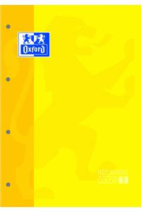 Recambios de color amarillo A4 Oxford Cuadernos Imagen principal del producto