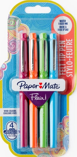 Rotuladores punta de fibra Flair Fun Paper Mate surtidos para dibujo y escritura