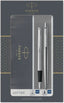 Juego de bolígrafo y pluma Parker Jotter acero Ct