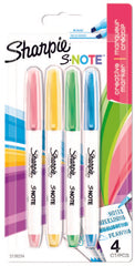 Rotulador Sharpie S Notes Blister 4 Colores Pastel Surtidos | Sharpie | Pack 1 Unidades